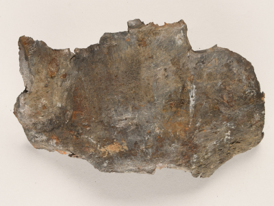 Fragment recovered from the bomb